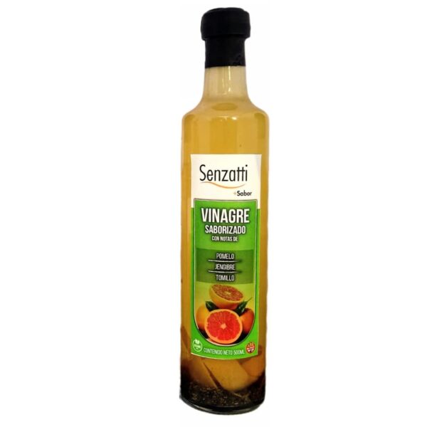 Vinagre Saborizado pomelo jengibre y tomillo 250ml